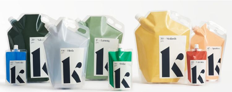 Cover image for Skriv om att inreda sitt hem med färg från Klint